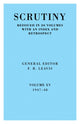 Book cover of: Scrutiny: A Quarterly Review vol. 15 1947-48. By: F. R. Leavis