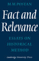 Book cover of: Fact and Relevance. By: M. M. Postan