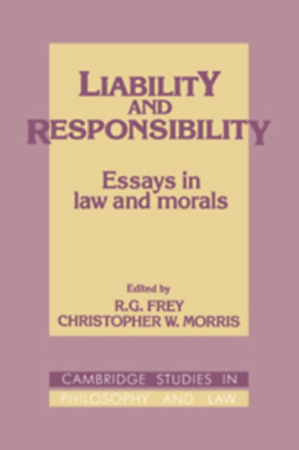 Liability and Responsibility