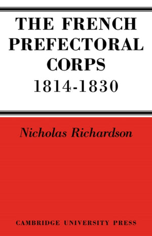 French Prefectorial Corps 1814–1830