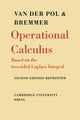 Book cover of: Operational Calculus. By: Balth van der Pol