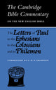 Book cover of: Letters of Paul to the Ephesians to the Colossians and to Philemon. By: G. H. P. Thompson