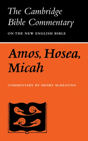 Books of Amos, Hosea, Micah