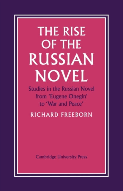 Book cover of: Rise of the Russian Novel
