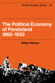 Book cover of: Political Economy of Pondoland 1860–1930. By: William Beinart