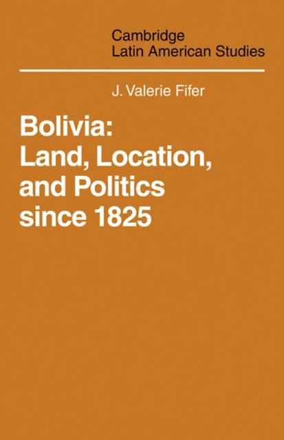 Book cover of: Bolivia. By: J. Valerie Fifer