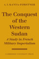 Book cover of: Conquest of Western Sudan. By: A. S. Kanya-Forstner