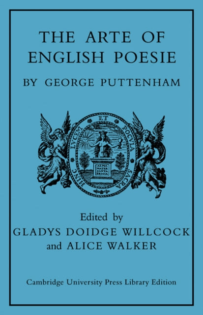 Book cover of: Arte of English Poesie. By: George Puttenham