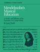 Book cover of: Mendelssohn's Musical Education. By: R Todd