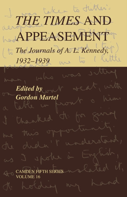 Book cover of: Times and Appeasement. By: Gordon Martel