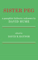 Book cover of: Sister Peg. By: David R. Raynor
