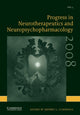 Book cover of: Progress in Neurotherapeutics and Neuropsychopharmacology: Volume 3, 2008. By: Jeffrey L. Cummings