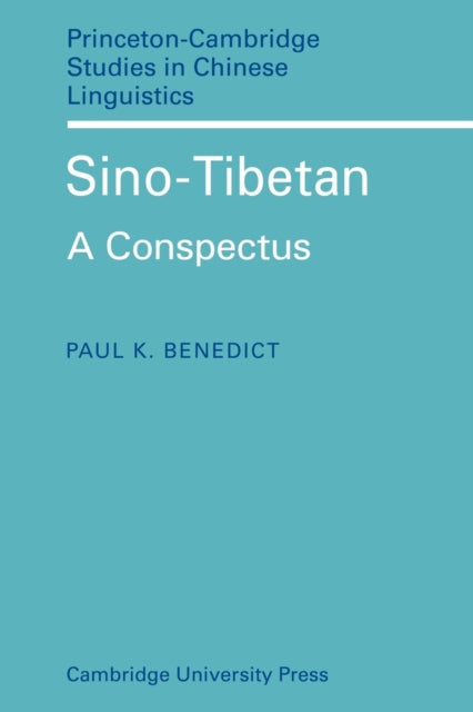 Book cover of: Sino-Tibetan. By: Paul K. Benedict