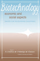 Book cover of: Biotechnology: Economic and Social Aspects. By: E. J. DaSilva