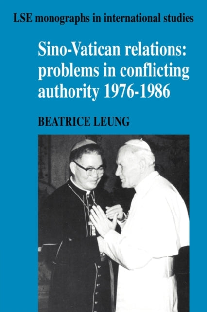 Book cover of: Sino-Vatican Relations. By: Beatrice Leung