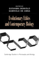 Book cover of: Evolutionary Ethics and Contemporary Biology. By: Giovanni Boniolo