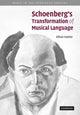 Book cover of: Schoenberg's Transformation of Musical Language. By: Ethan Haimo