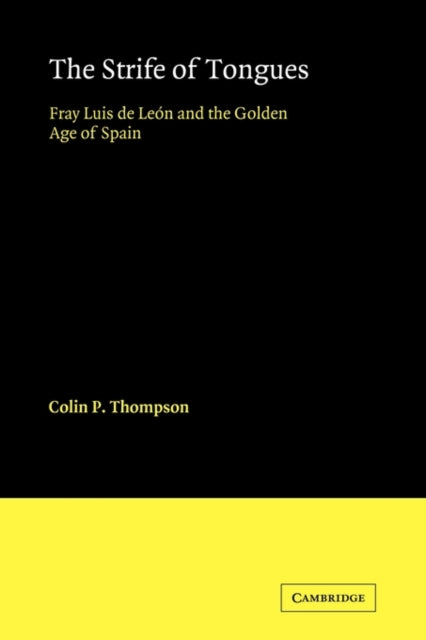 Book cover of: Strife of Tongues. By: Colin P. Thompson