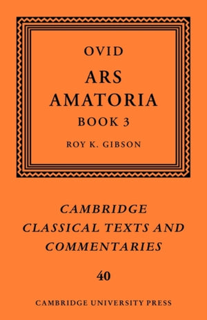 Ovid: Ars Amatoria, Book III
