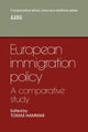 Book cover of: European Immigration Policy. By: Tomas Hammar