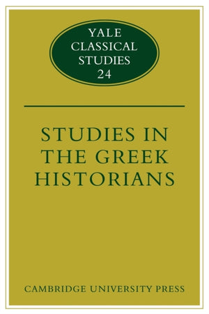 Studies in the Greek Historians