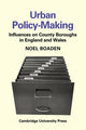 Book cover of: Urban Policy-Making. By: Noel Boaden