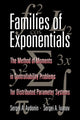 Book cover of: Families of Exponentials. By: Sergei A. Avdonin