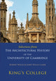 Book cover of: Selections from The Architectural History of the University of Cambridge. By: Willis, Robert