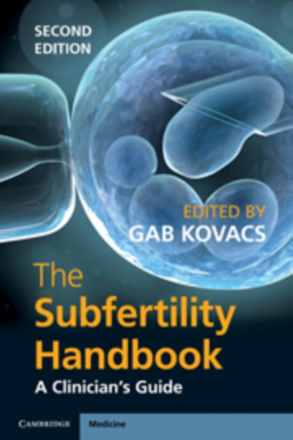 Book cover of: Subfertility Handbook. By: Kovacs, Gabor MRCOG, FRACOG