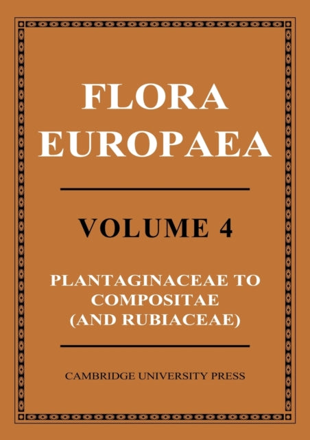 Book cover of: Flora Europaea