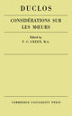 Book cover of: Considerations sur les Murs de ce Siecle. By: C. P. Duclos