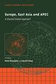 Book cover of: Europe, East Asia and APEC. By: Peter Drysdale