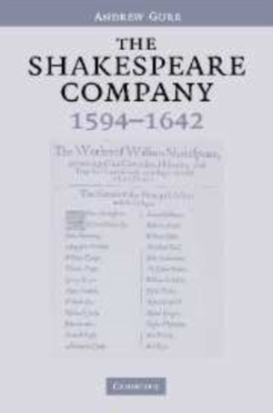 The Shakespeare Company, 1594–1642