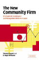 Book cover of: New Community Firm. By: T. Inagami