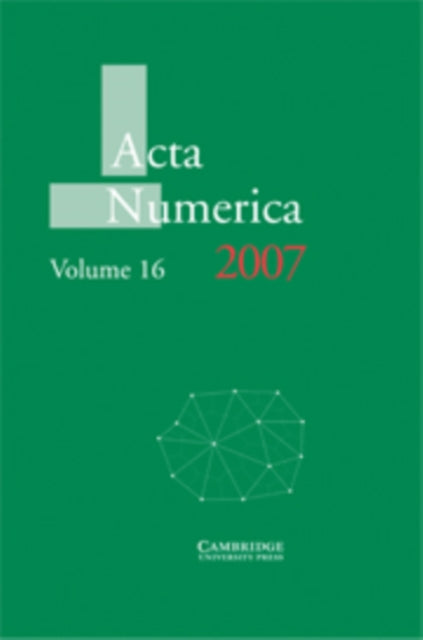 Book cover of: Acta Numerica 2007: Volume 16. By: Arieh Iserles