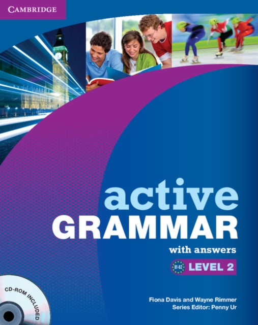 Book cover of: Active Grammar Level 2 with Answers and CD-ROM