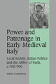 Book cover of: Power and Patronage in Early Medieval Italy. By: Marios Costambeys