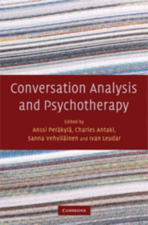 Conversation Analysis and Psychotherapy