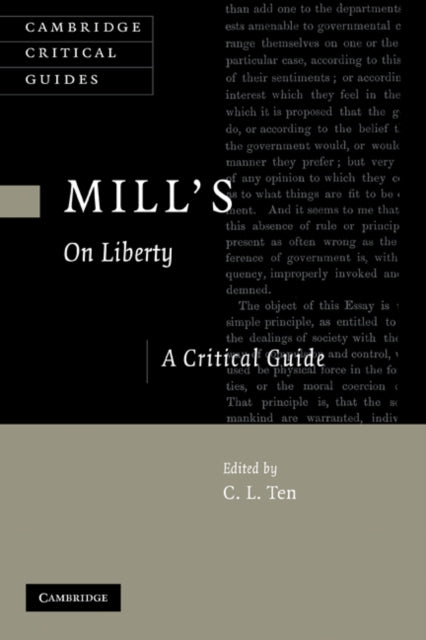 Book cover of: Mill's On Liberty. By: C. L. Ten