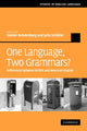Book cover of: One Language, Two Grammars?. By: Günter Rohdenburg