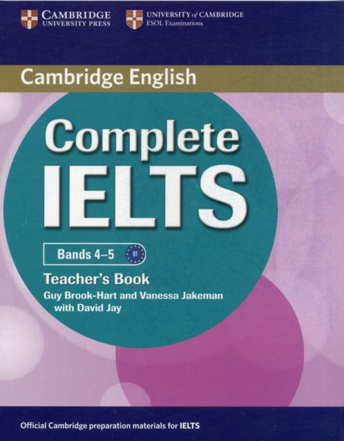 Book cover of: Complete IELTS Bands 4–5 Teacher's Book