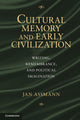 Book cover of: Cultural Memory and Early Civilization. By: Jan Assmann
