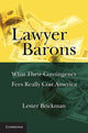 Book cover of: Lawyer Barons. By: Lester Brickman