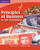 Book cover of: Principles of Business for CSEC Examinations Coursebook with CD-ROM