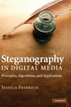 Book cover of: Steganography in Digital Media. By: Jessica Fridrich