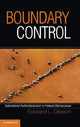 Book cover of: Boundary Control. By: Edward L. Gibson