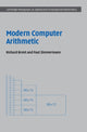 Book cover of: Modern Computer Arithmetic. By: R. P. Brent