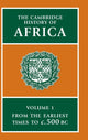 Book cover of: Cambridge History of Africa. By: J. Desmond Clark