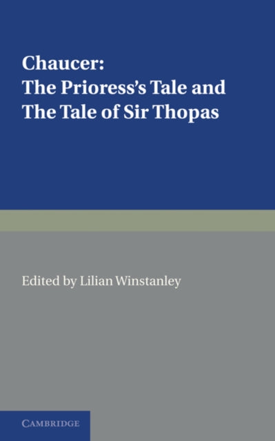 Book cover of: Prioress's Tale, The Tale of Sir Thopas. By: Geoffrey Chaucer