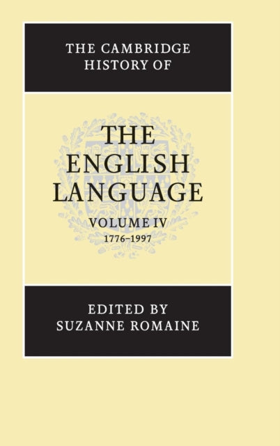 Book cover of: Cambridge History of the English Language. By: Suzanne Romaine